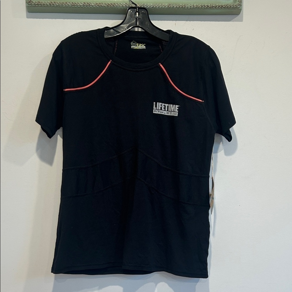 Lifetime Bamboo Cotton Women's Black Short Sleeve Tee new without tag xl
